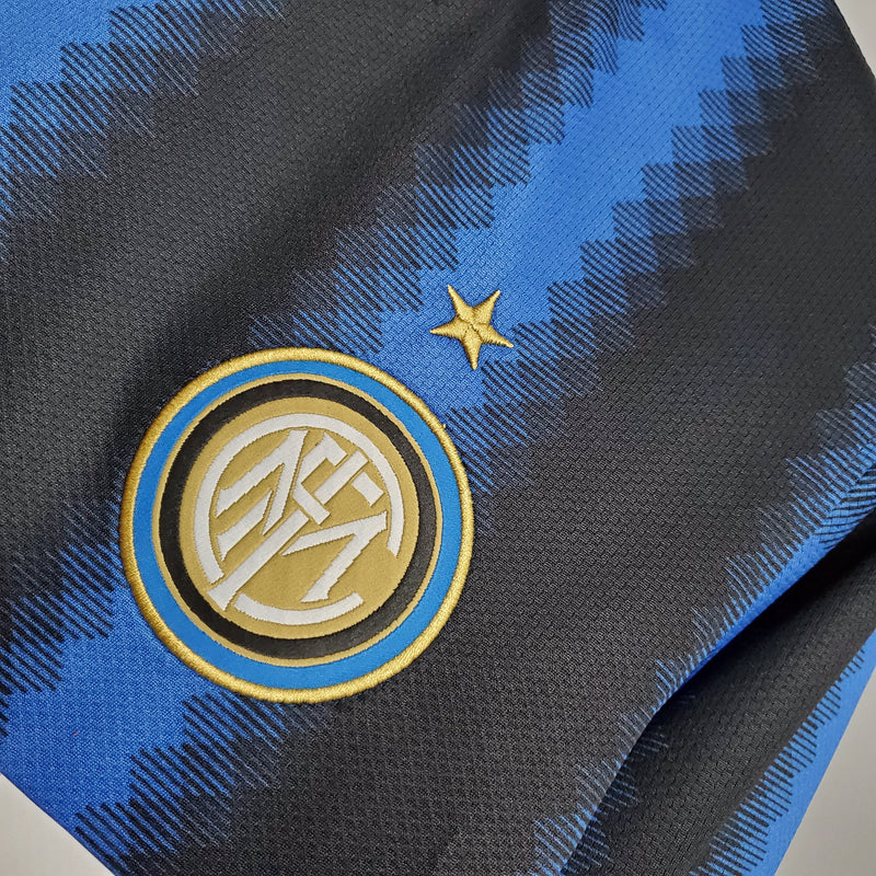 Camisa Inter de Milão Titular 10/11 - Versão Retro Manga Comprida - JM sports 