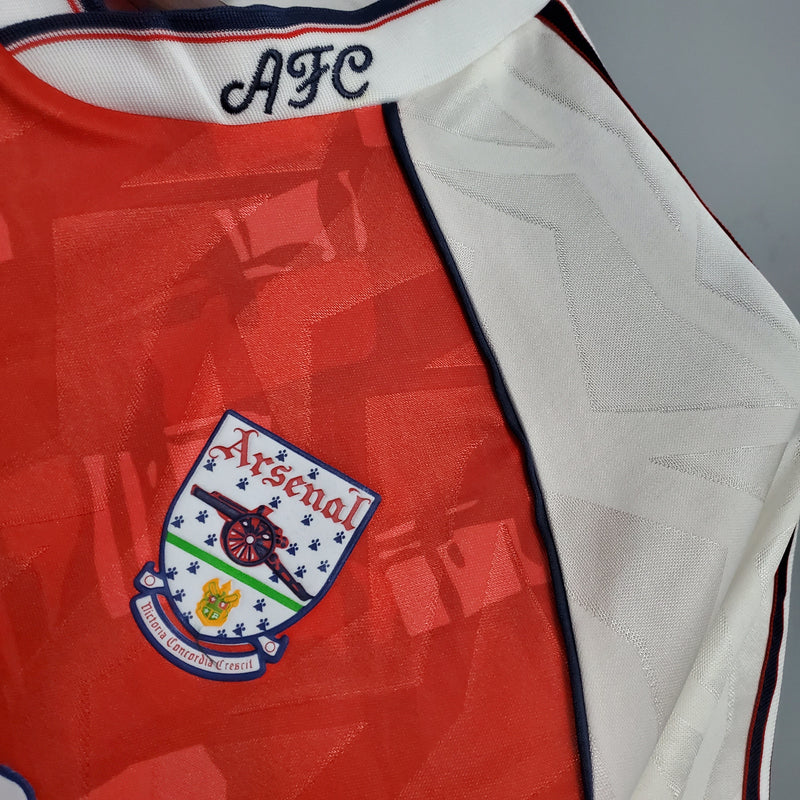 Camisa Arsenal Titular 90/92 - Versão Retro - JM sports 
