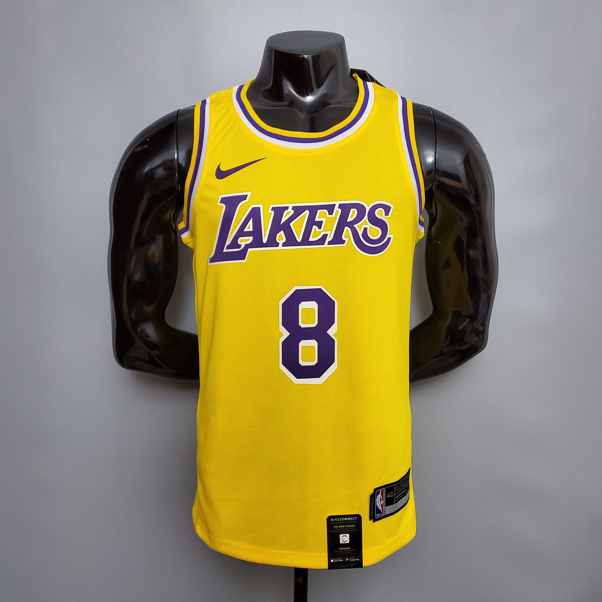 Camisa NBA Lakers #8 Bryant Finals Yellow - 23/24 - JM sports 