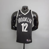 Camisa NBA Brooklyn Nets #12 Harris- 75° Aniversário Black - JM sports 