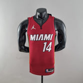 Camisa NBA Miami Heat #14 Herro - 75° Aniversário Red - JM sports 