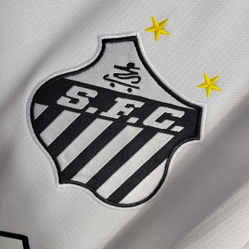 Camisa Santos Edição Especial Charlie Brown Branca 22/23 - Versão Torcedor - JM sports 