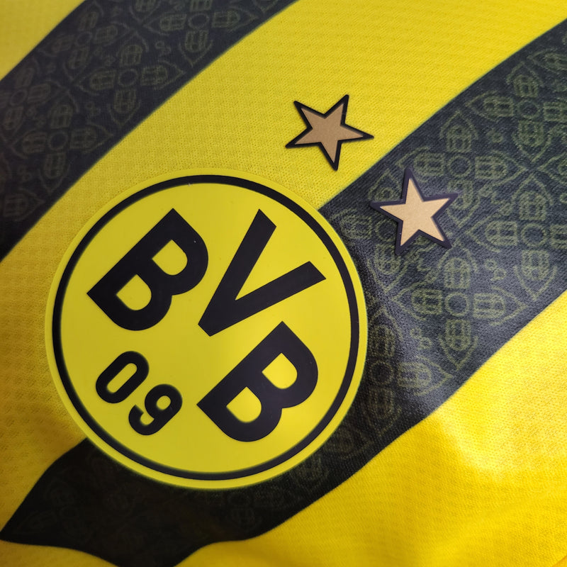 Camisa Borussia Dortmund Titular 22/23 - Versão Jogador - JM sports 