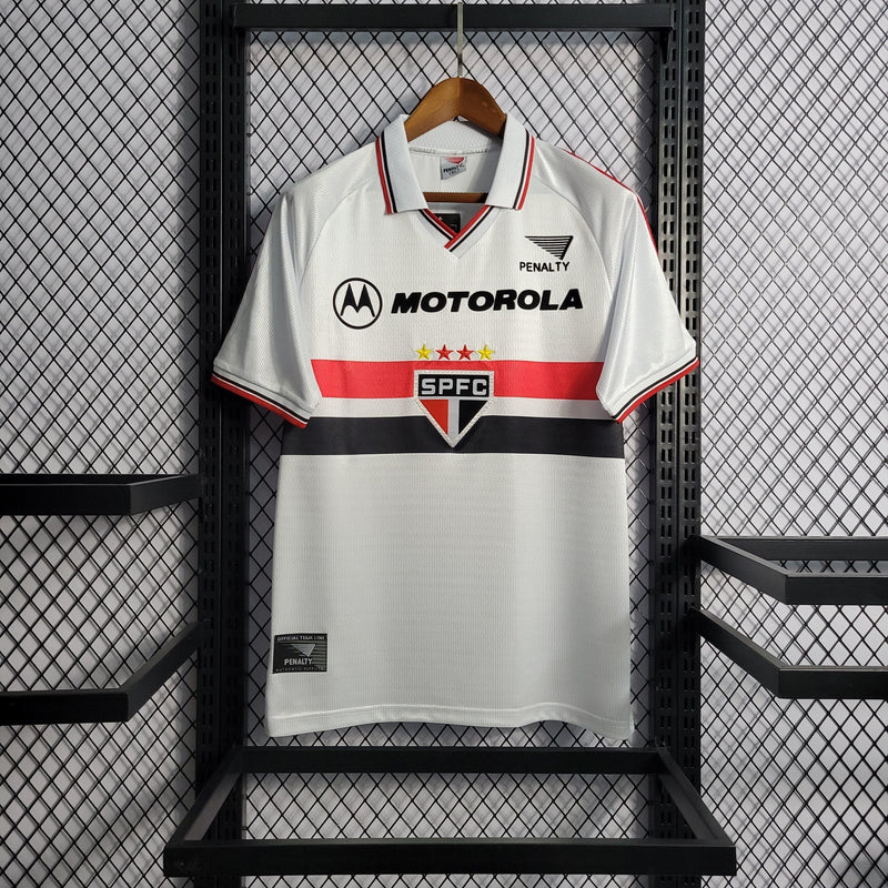 Camisa São Paulo Titular 1999 - Versão Retro - JM sports 