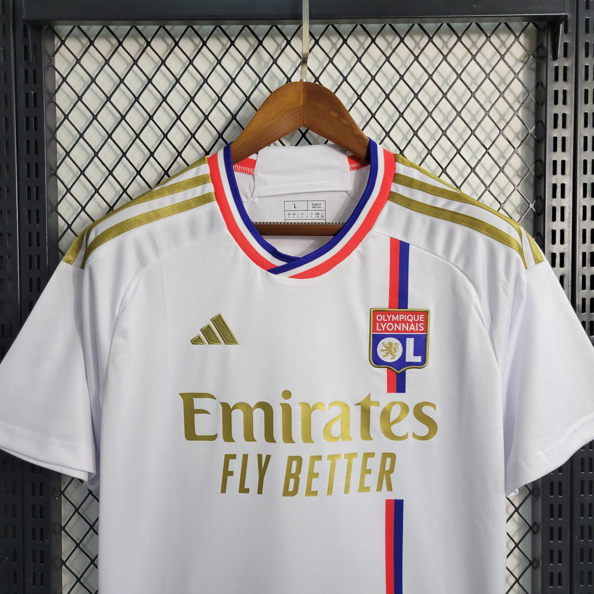 Camisa Lyon Home 23/24 - Adidas Torcedor Masculina - Lançamento - JM sports 