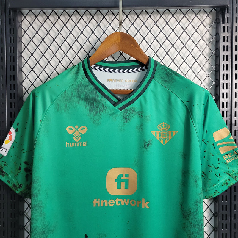 Camisa Real Betis Home 23/24 - Hummel Torcedor Masculina - Lançamento - JM sports 