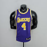 Camisa NBA Lakers #4 Rondo Purple 75° Aniversário- 23/24 - JM sports 