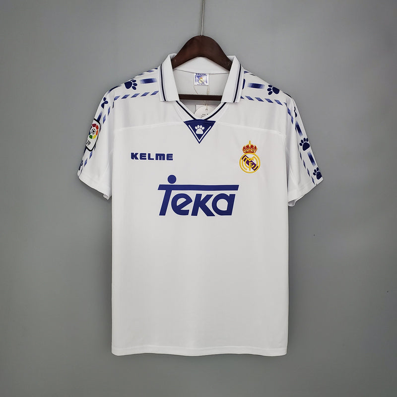 Camisa Real Madrid Titular 96/97 - Versão Retro - JM sports 