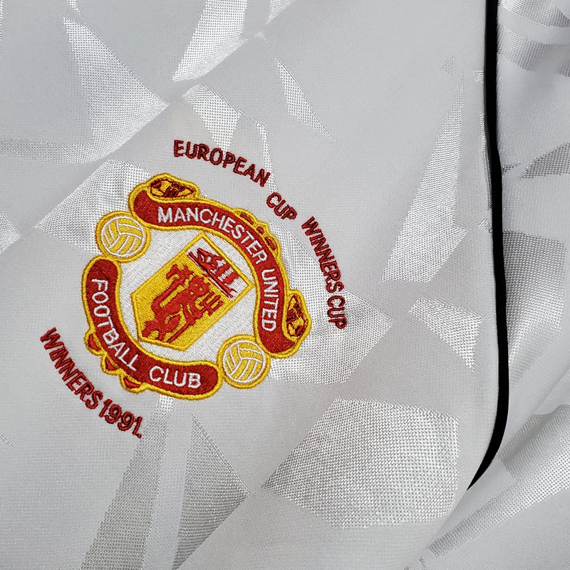 Camisa Manchester United Reserva 1991 - Versão Retro - JM sports 