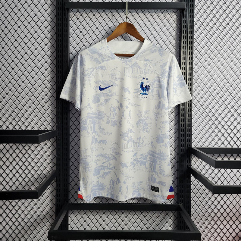 Camisa França Reserva 22/23 - Versão Torcedor - JM sports 