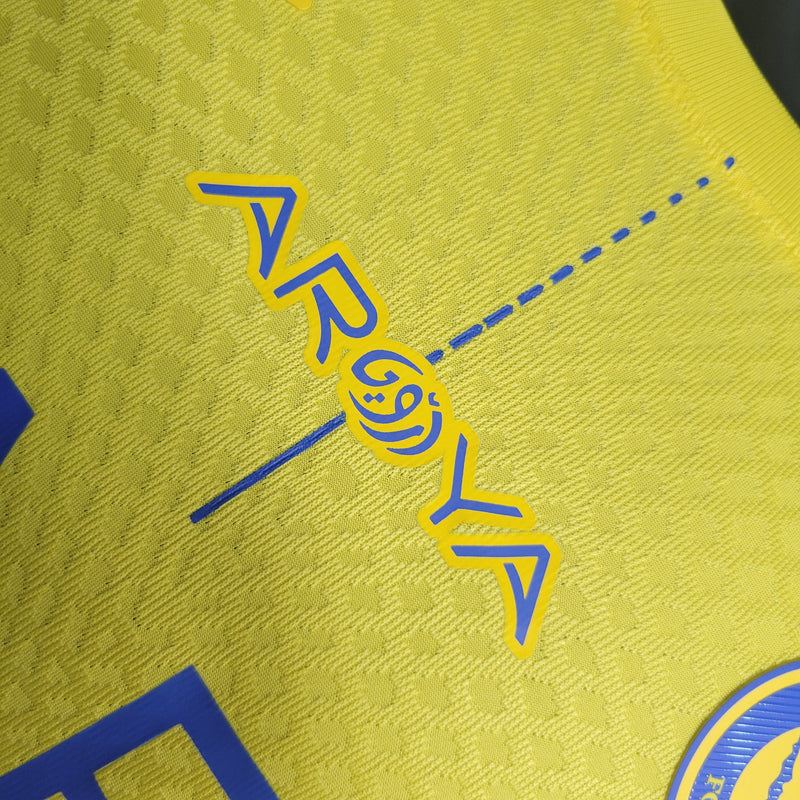 Camisa Al Nassr Home 23/24 - Nike Jogador Masculina - Lançamento - JM sports 