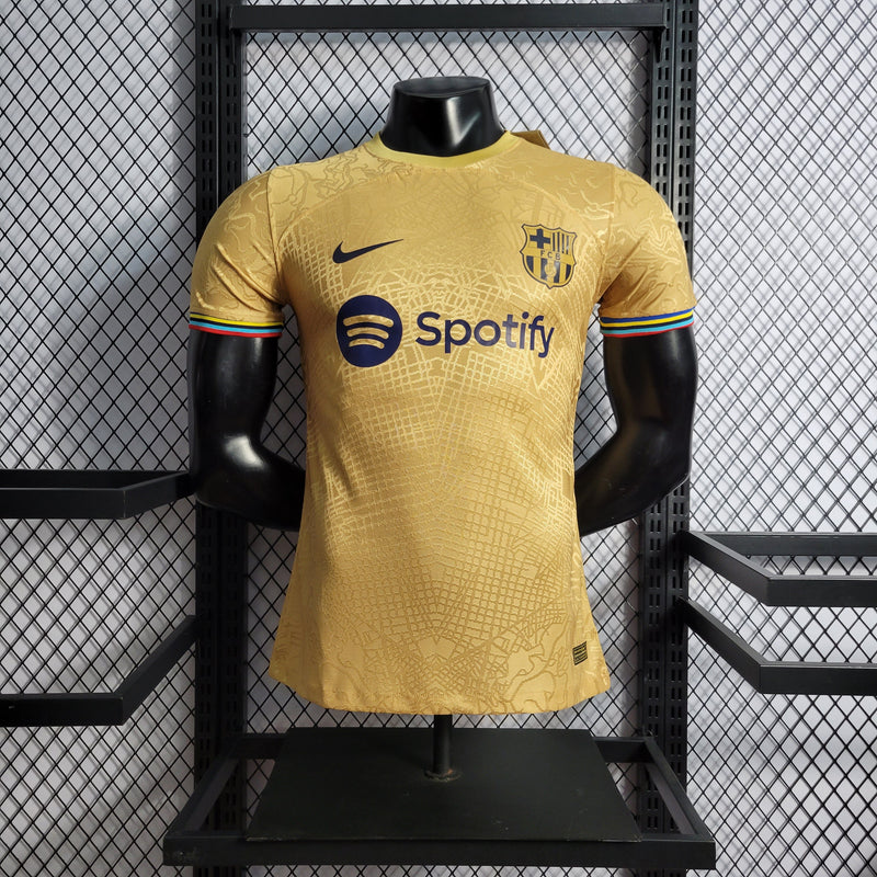 Camisa Barcelona Reserva 22/23 - Versão Jogador - JM sports 