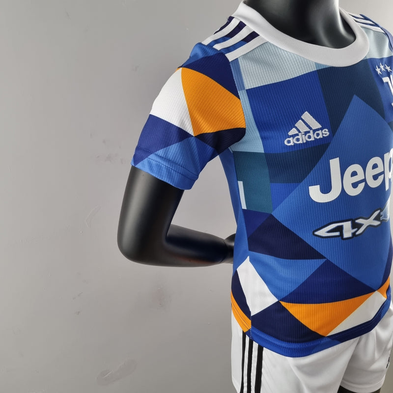 Kit Infantil Juventus III 22/23 - JM sports 