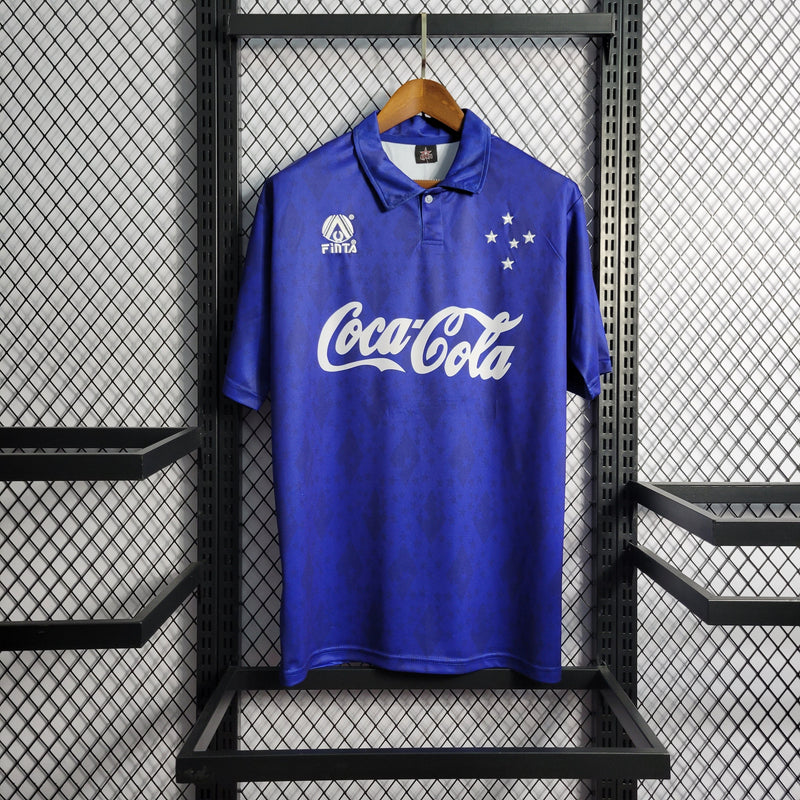 Camisa Cruzeiro Titular 93/34 - Versão Retro - JM sports 