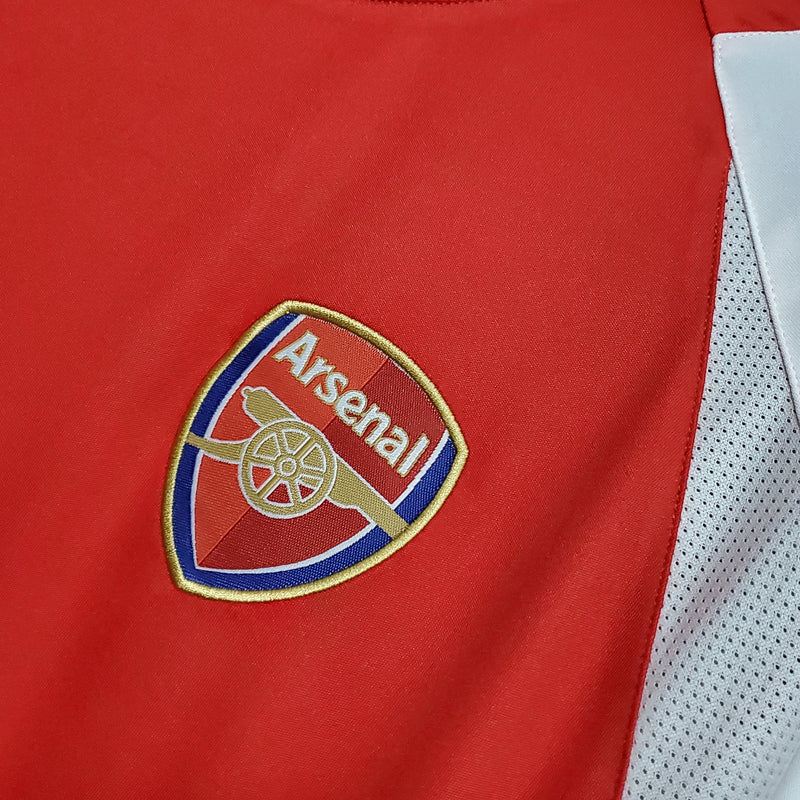Camisa Arsenal Titular 02/04 - Versão Retro - JM sports 