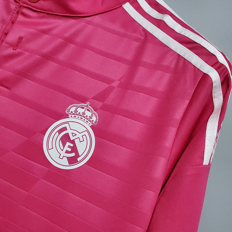 Camisa Real Madrid Reserva 14/15 - Versão Retro Manga Comprida - JM sports 