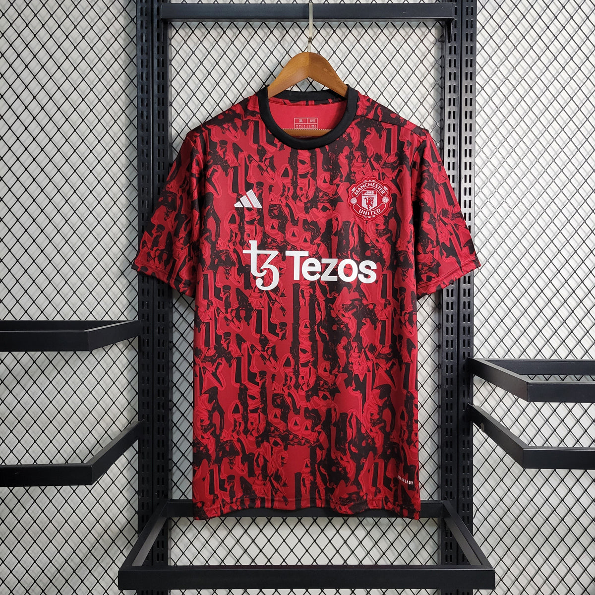Camisa Manchester United Treino 23/24 - adidas Torcedor Masculina - Lançamento - JM sports 