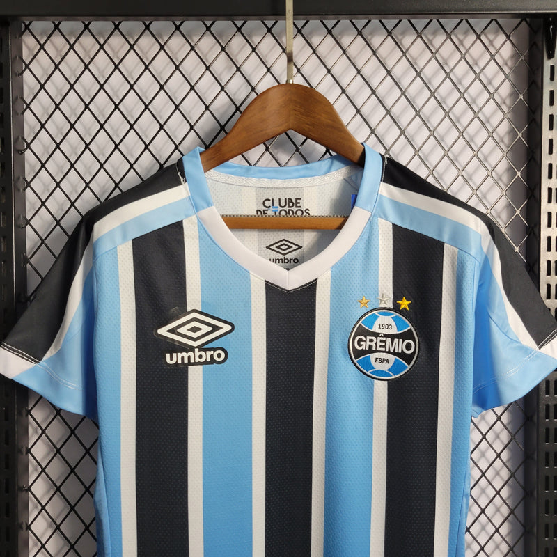 Camisa Grêmio Titular 22/23 - Versão Feminina - JM sports 