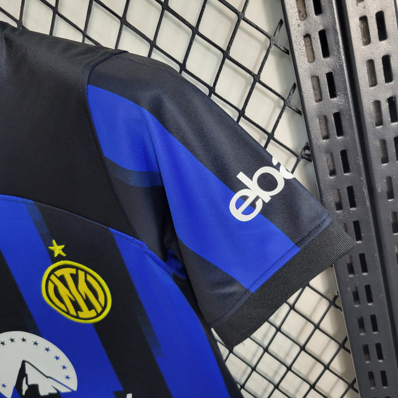 Kit Infantil Inter De Milão Home 23/24 - JM sports 