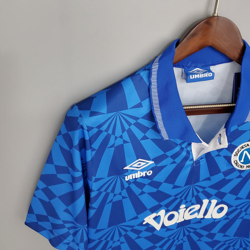 Camisa Napoli Titular 91/93 - Versão Retro - JM sports 