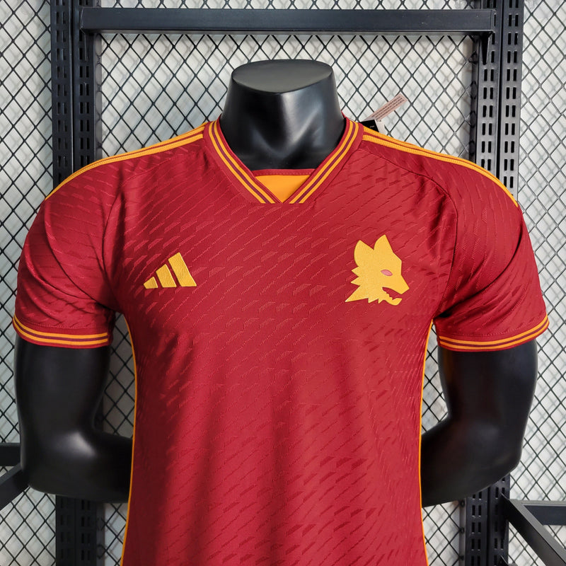 Camisa Roma Home 23/24 - Adidas Jogador Masculina - JM sports 