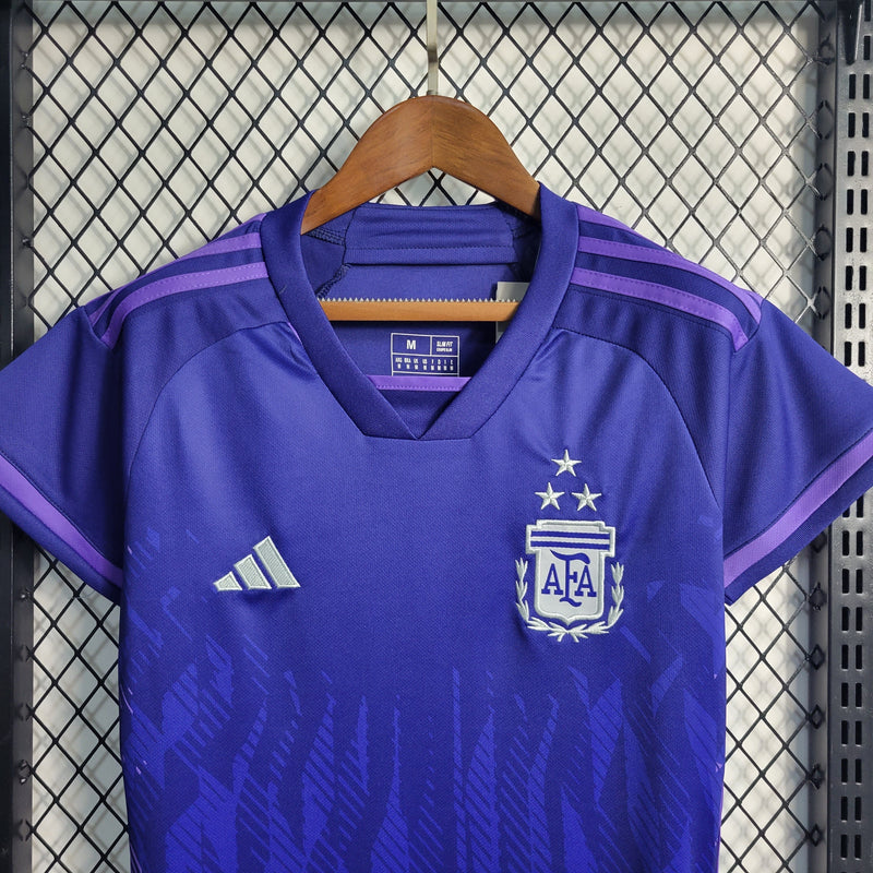 Camisa Argentina Reserva 22/23 - Versão Feminina - JM sports 