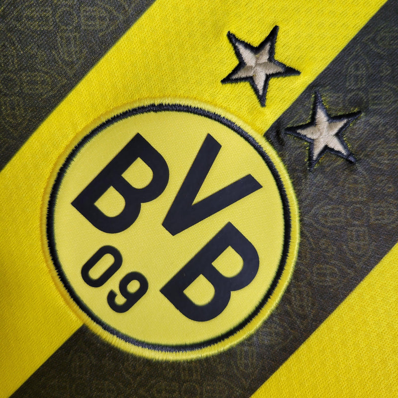 Camisa Borussia Dortmund Titular 22/23 - Versão Torcedor - JM sports 