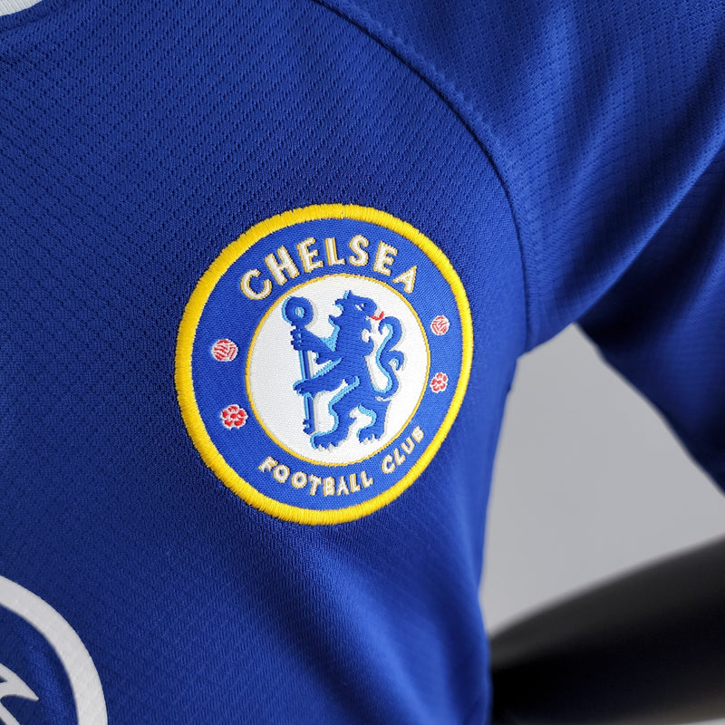 Kit Infantil Chelsea Titular 22/23 - JM sports 