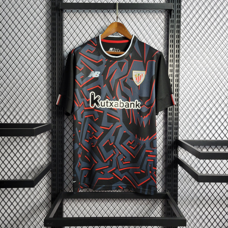 Camisa Athletic Bilbao Reserva 22/23 - Versão Torcedor - JM sports 