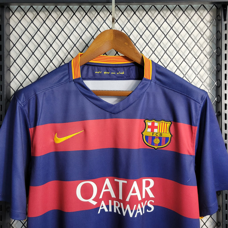 Camisa Barcelona Titular 15/16 - Versão retro - JM sports 