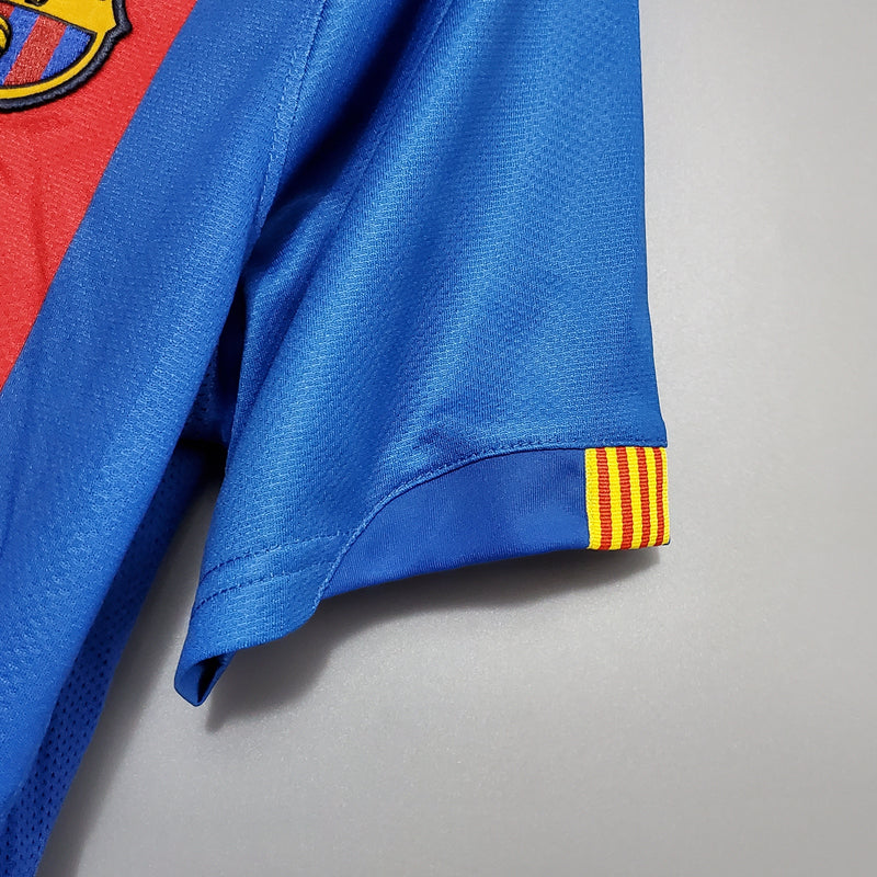 Camisa Barcelona Titular 06/07 - Versão Retro - JM sports 