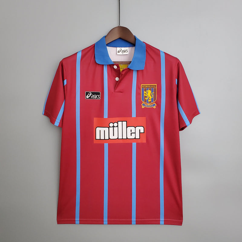 Camisa Aston Villa Titular 93/95 - Versão Retro - JM sports 