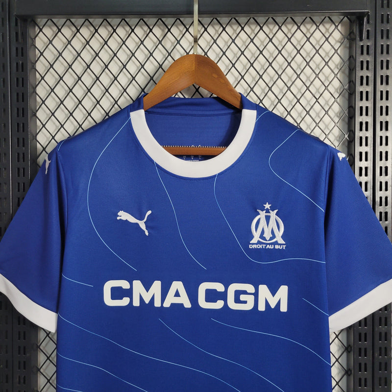 Camisa Olympique de Marseille Away 23/24 - Puma Torcedor Masculina - JM sports 