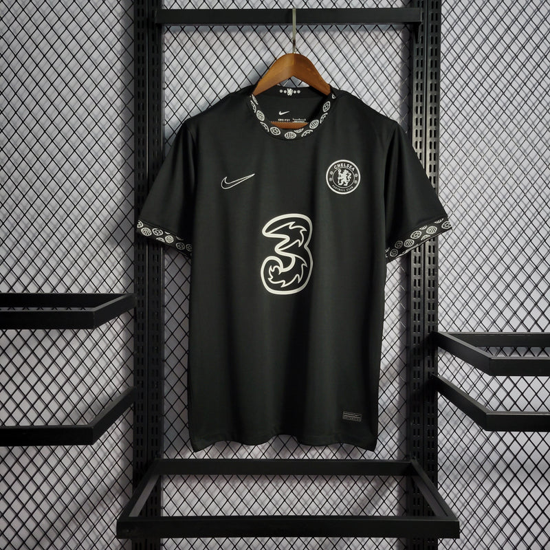 Camisa Chelsea Edição Especial Preta 22/23 - Versão Torcedor - JM sports 
