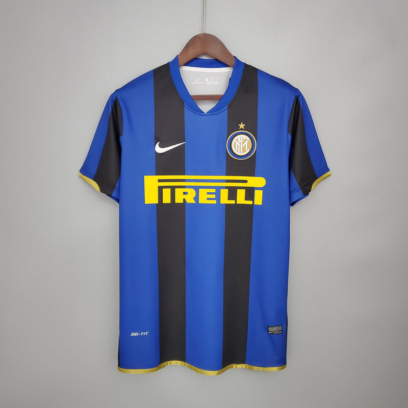 Camisa Inter de Milão Titular 08/09 - Versão Retro - JM sports 
