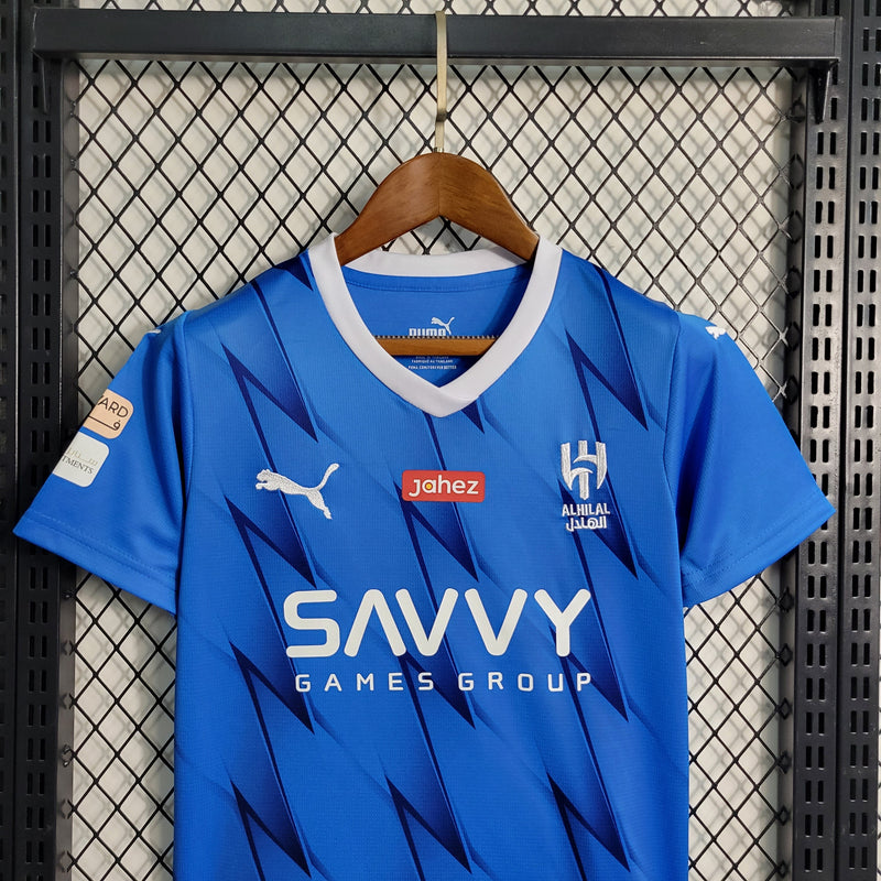 Kit Infantil Al Hilal Home 23/24 - JM sports 