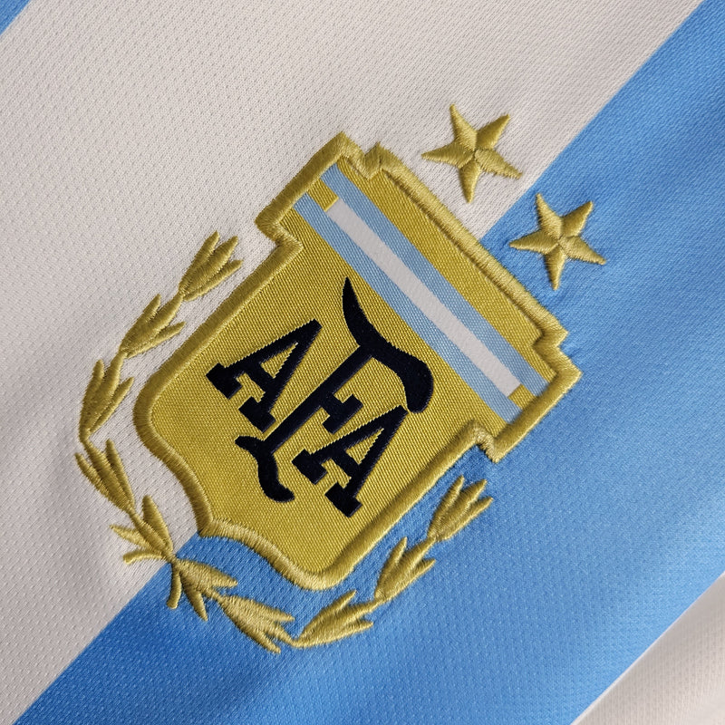 Camisa Argentina Titular 22/23 - Versão Feminina - JM sports 