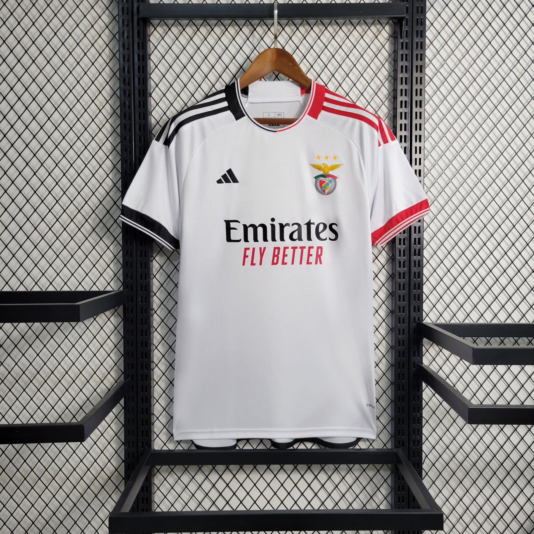 Benfica Away 23/24 - Adidas Torcedor Masculina - Lançamento - JM sports 