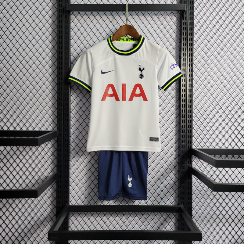 Kit Infantil Tottenham Titular 22/23 - JM sports 