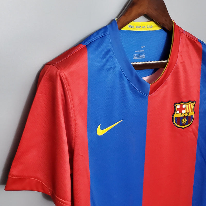 Camisa Barcelona Titular 06/07 - Versão Retro - JM sports 