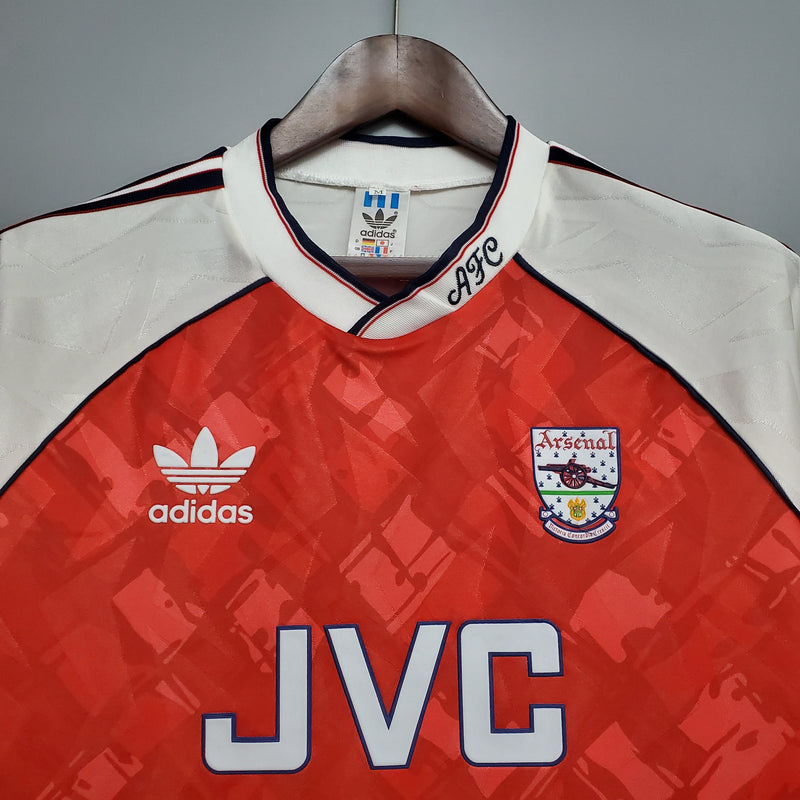 Camisa Arsenal Titular 90/92 - Versão Retro - JM sports 