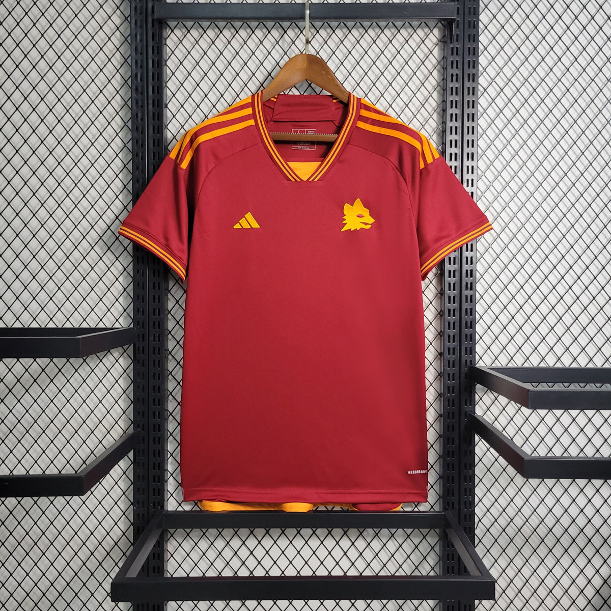 Camisa Roma Home 23/24 - Adidas Torcedor Masculina - Lançamento - JM sports 