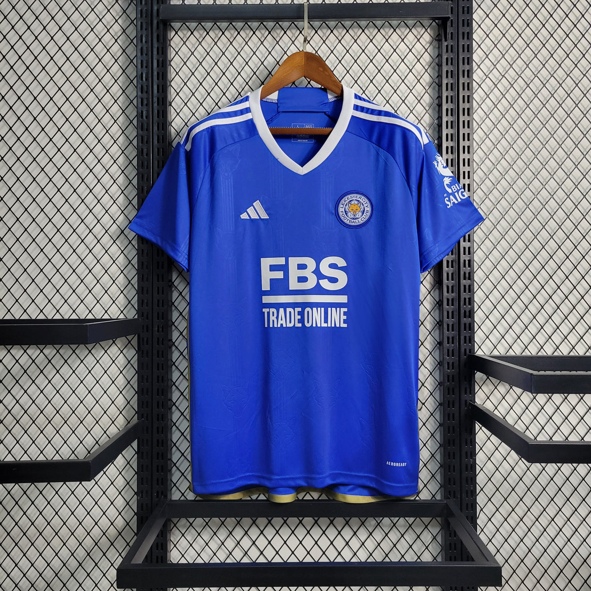 Camisa Leicester Home 23/24 Adidas Torcedor Masculina - Lançamento - JM sports 