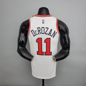 Camisa NBA Chicago Bulls #11 DeRozan - 75° Aniversário White