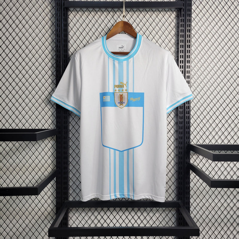 Camisa Uruguai Reserva 22/23 - Versão Torcedor - JM sports 