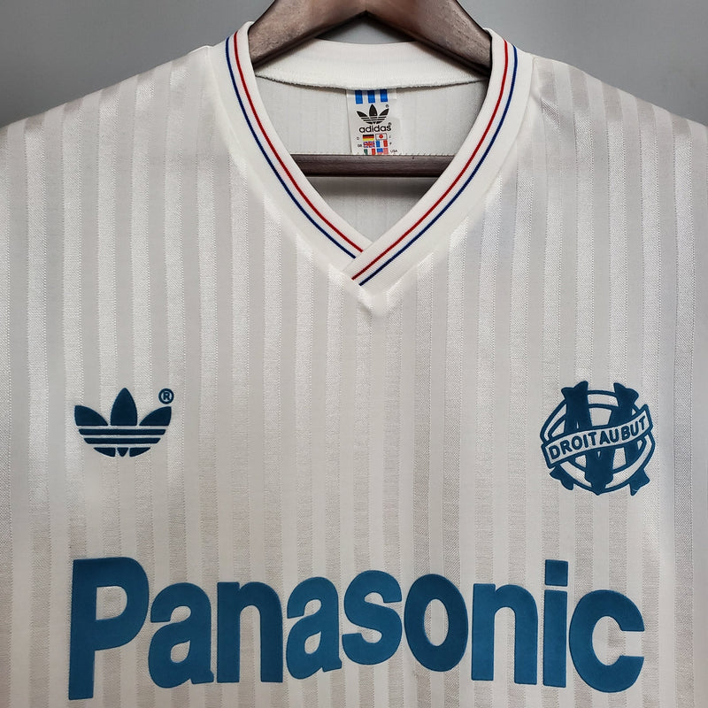 Camisa Olympique de Marseille Titular 90/91 - Versão Retro - JM sports 