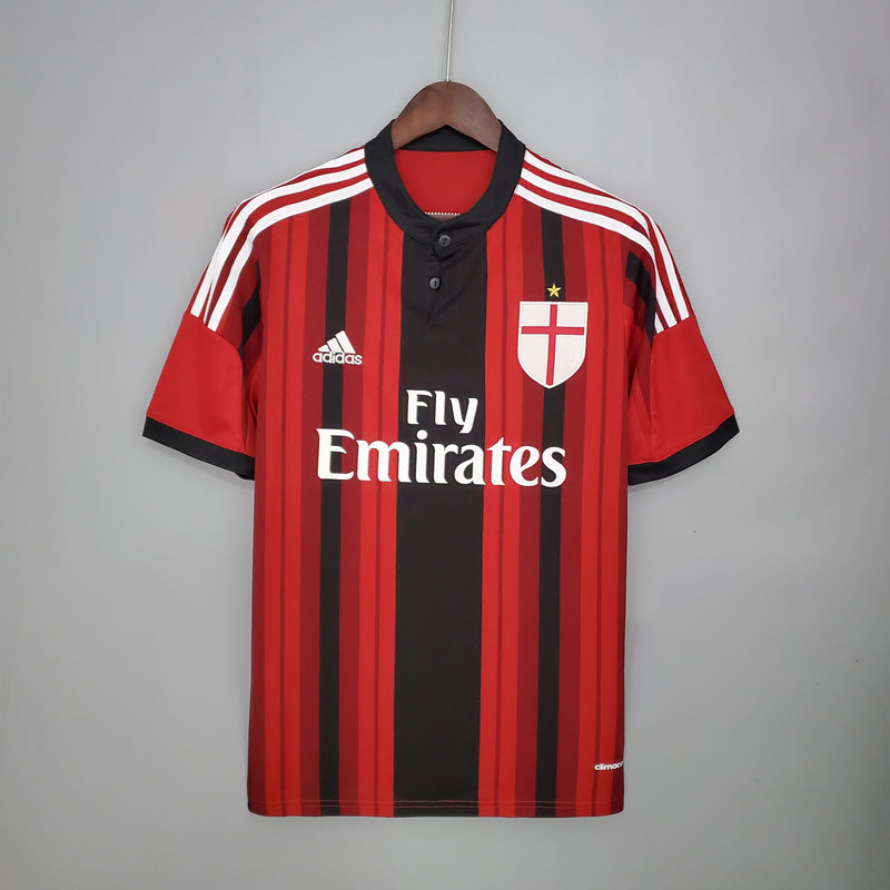 Camisa Milan Titular 14/15 - Versão Retro - JM sports 