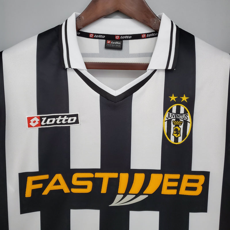 Camisa Juventus Titular 01/02 - Versão Retro - JM sports 