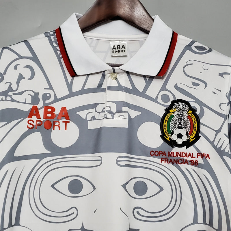 Camisa México Reserva 1998 - Versão Retro - JM sports 