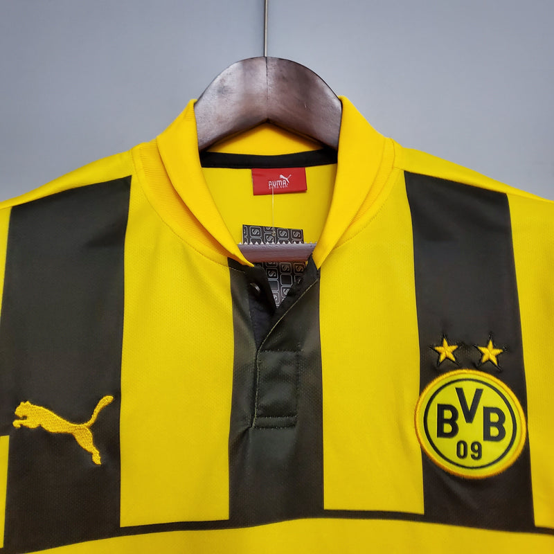 Camisa Borussia Dortmund Titular 12/13 - Versão Retro - JM sports 